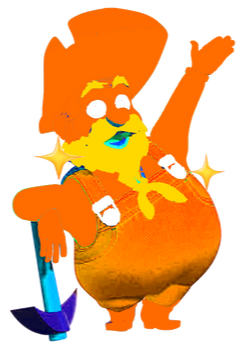 Orange daisy